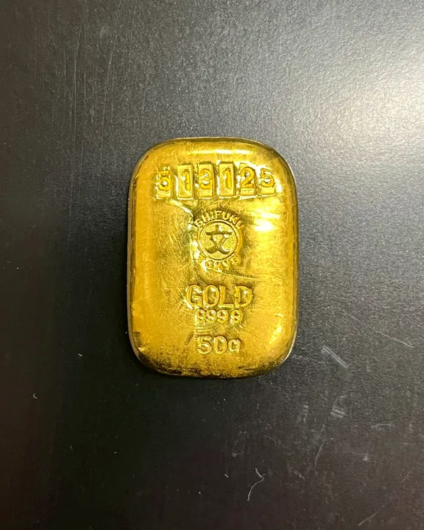 買取品の例:金のインゴット