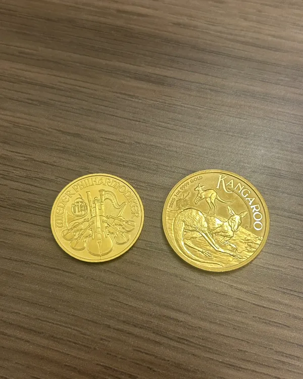 買取品の例:地金型金貨